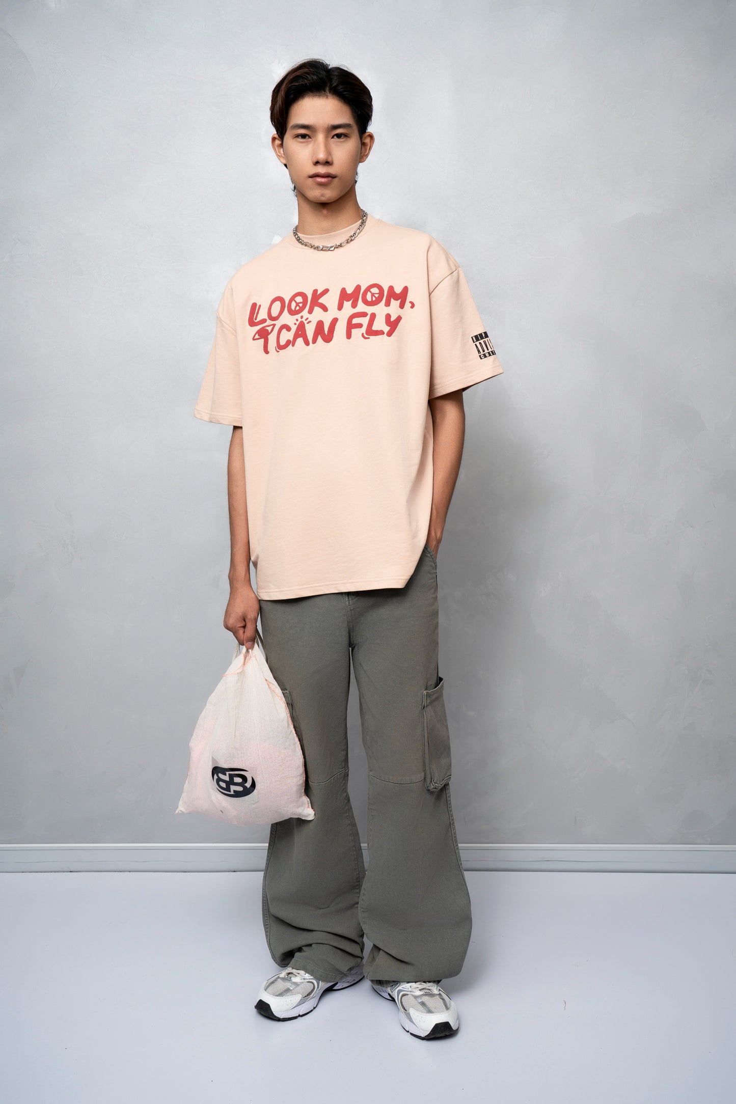 Look Mom I Can Fly Oversized T-shirt