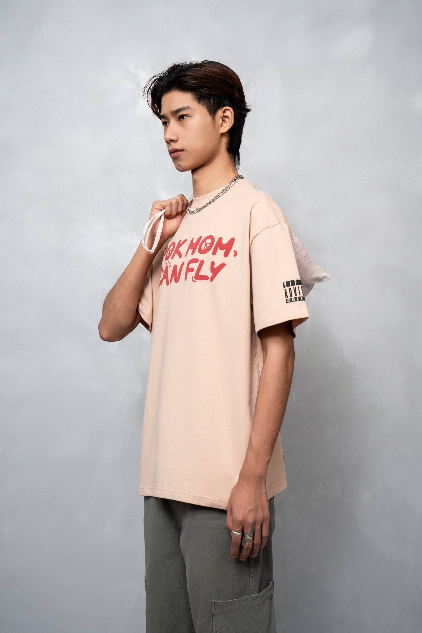 Look Mom I Can Fly Oversized T-shirt