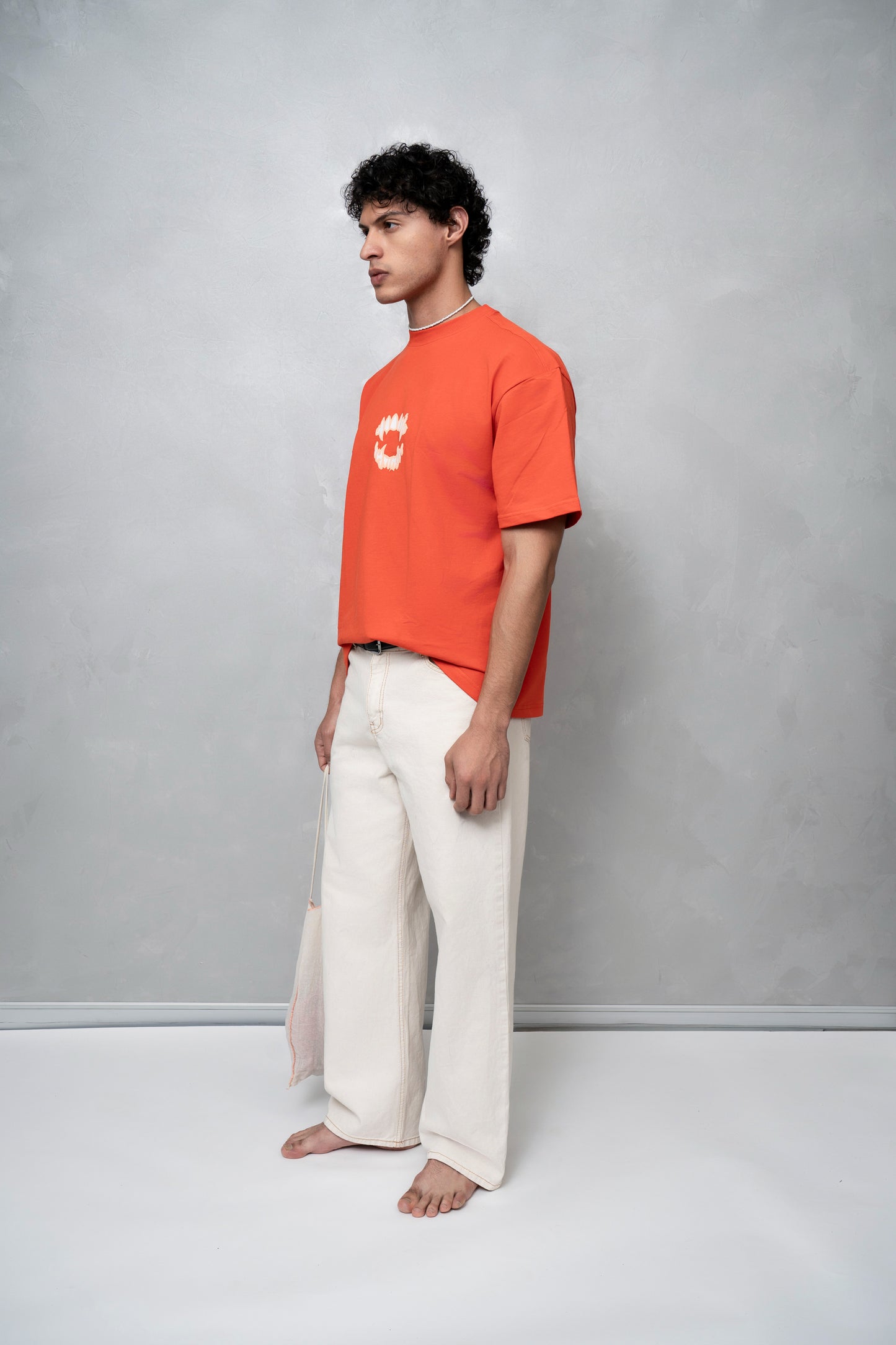 Big Dawgs Orange Oversized T-Shirt