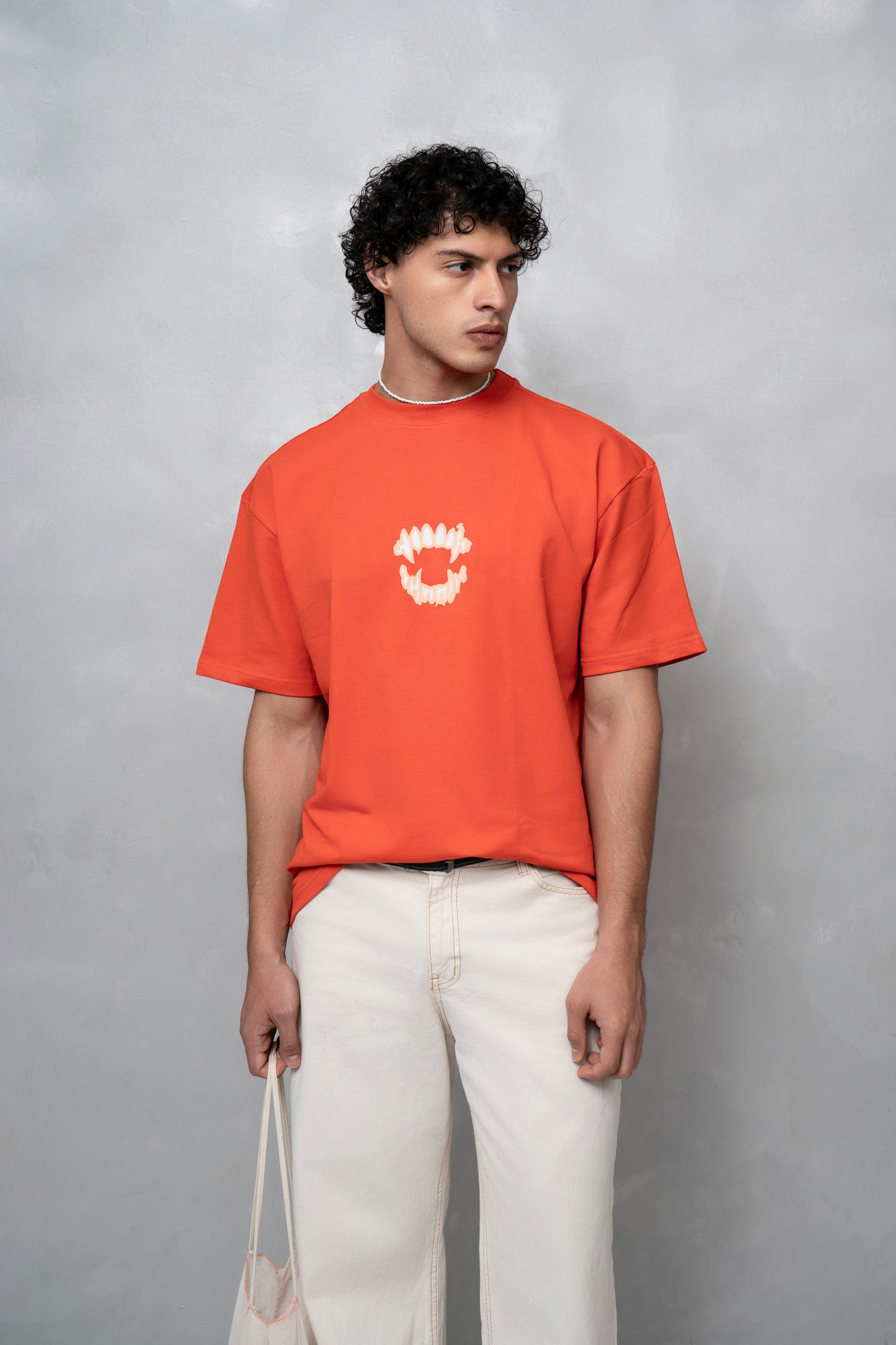 Big Dawgs Orange Oversized T-Shirt