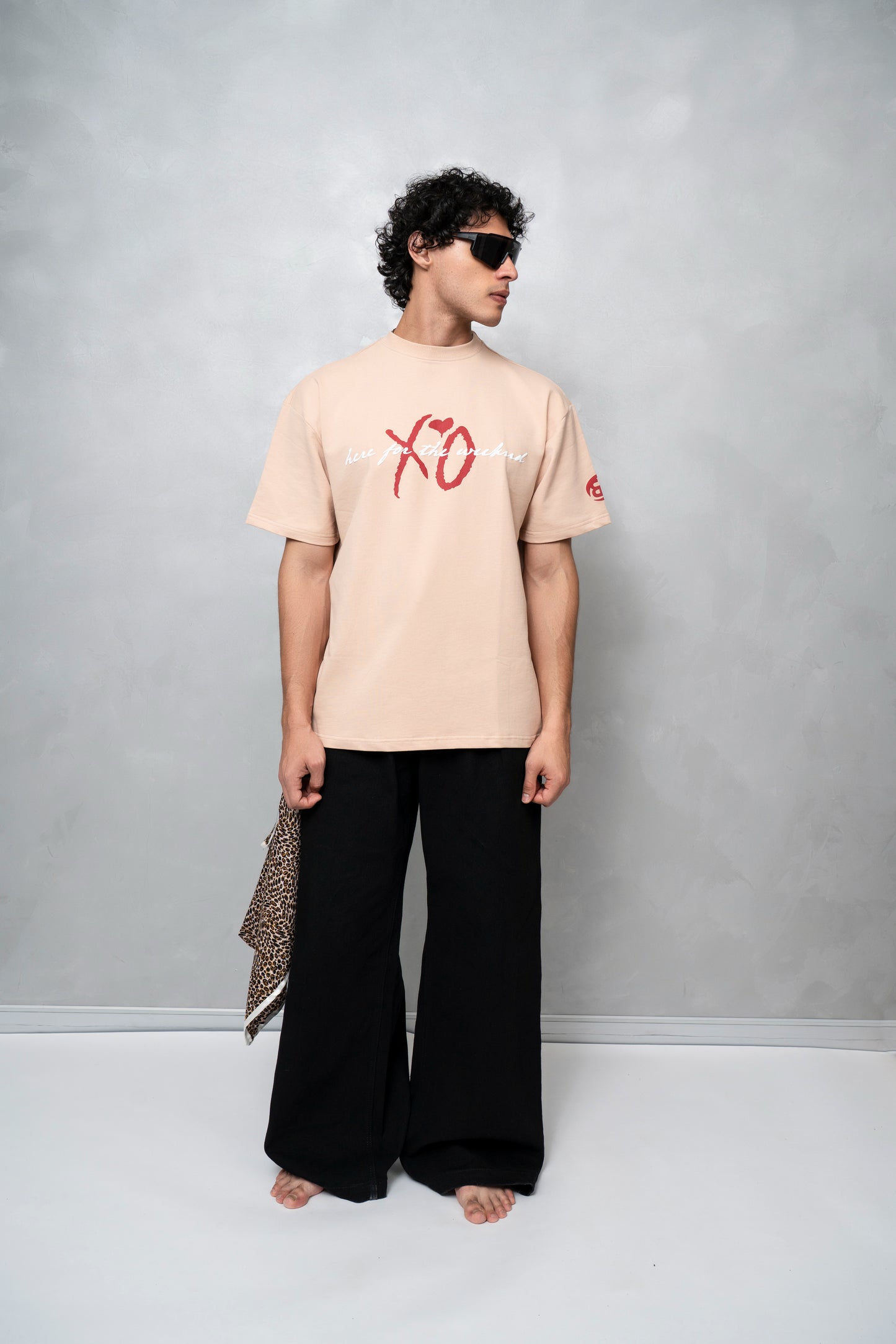 Here for The Weeknd Oversized T-shirt