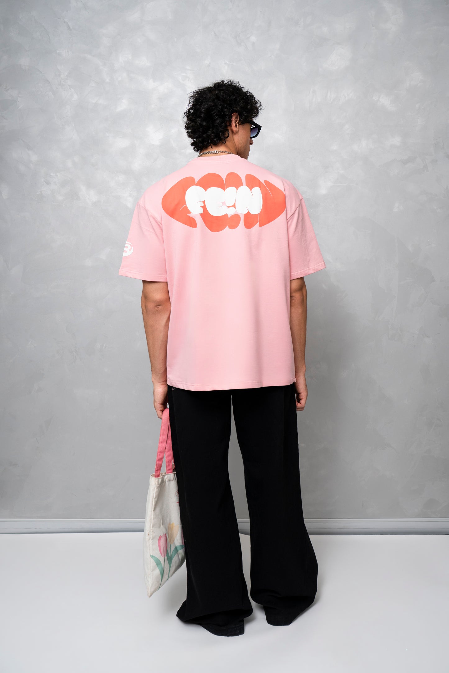Fein Baby Pink Oversized T-shirt