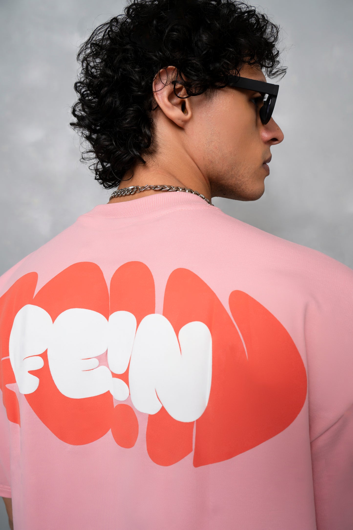 Fein Baby Pink Oversized T-shirt