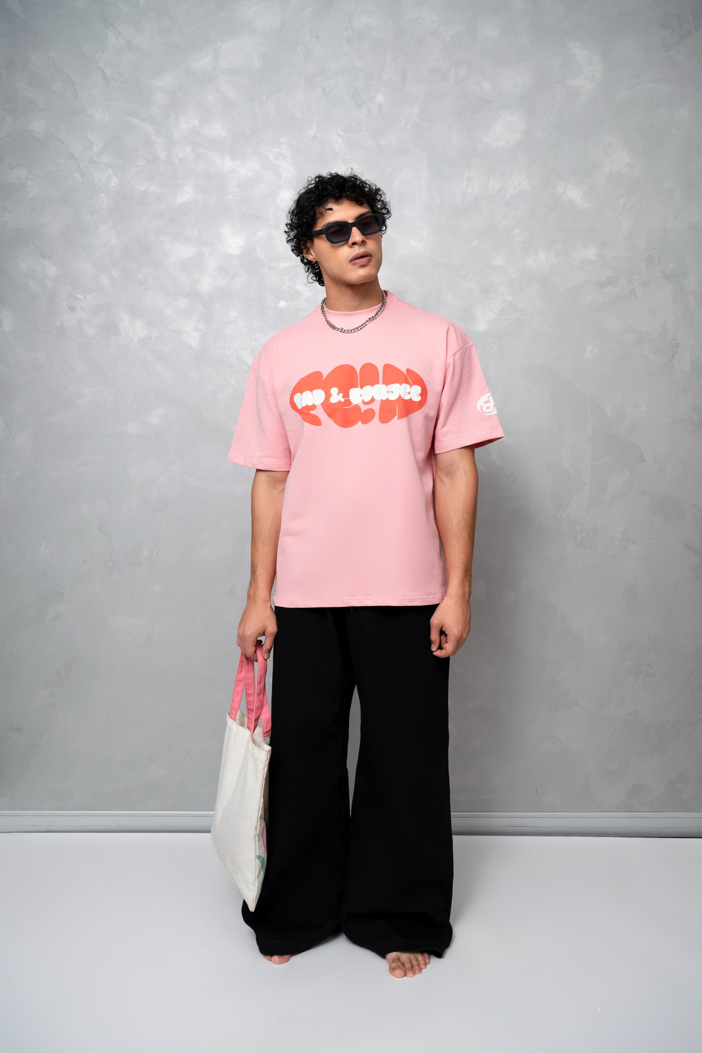 Fein Baby Pink Oversized T-shirt