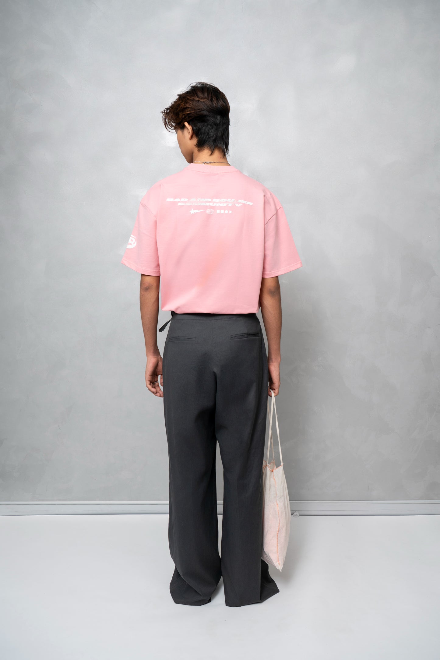 Bad Culture Pink Oversized T-shirt