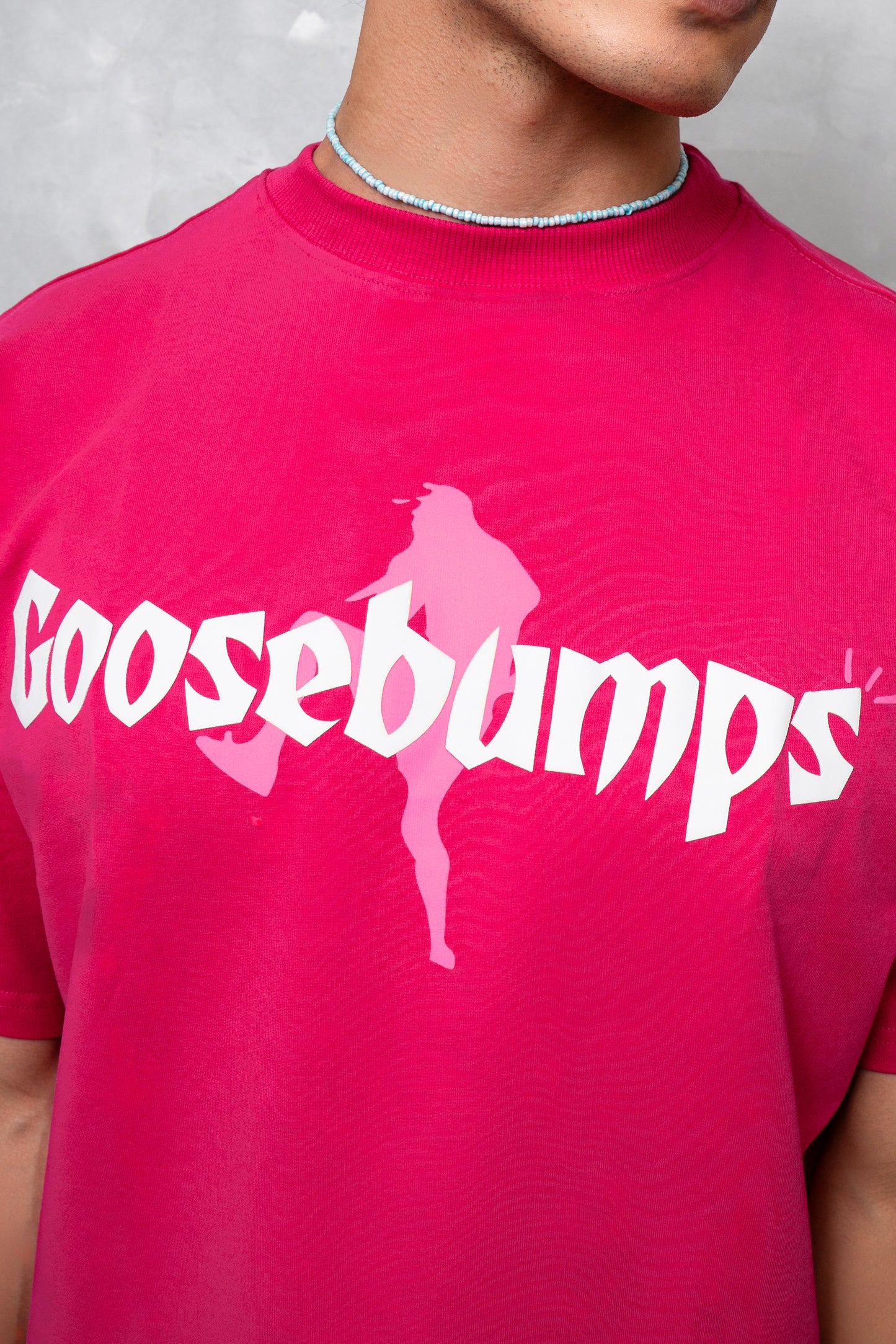 Goosebumps Pink Oversized T-Shirt