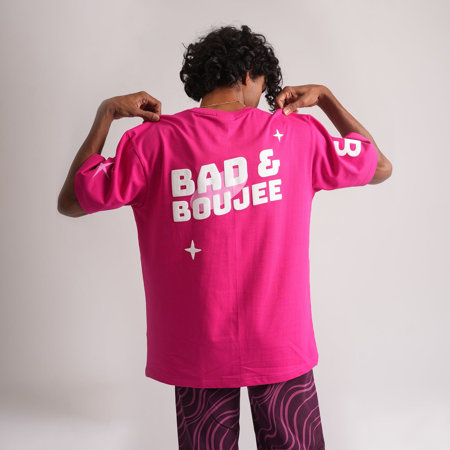 Antidote Pink Oversized T-Shirts