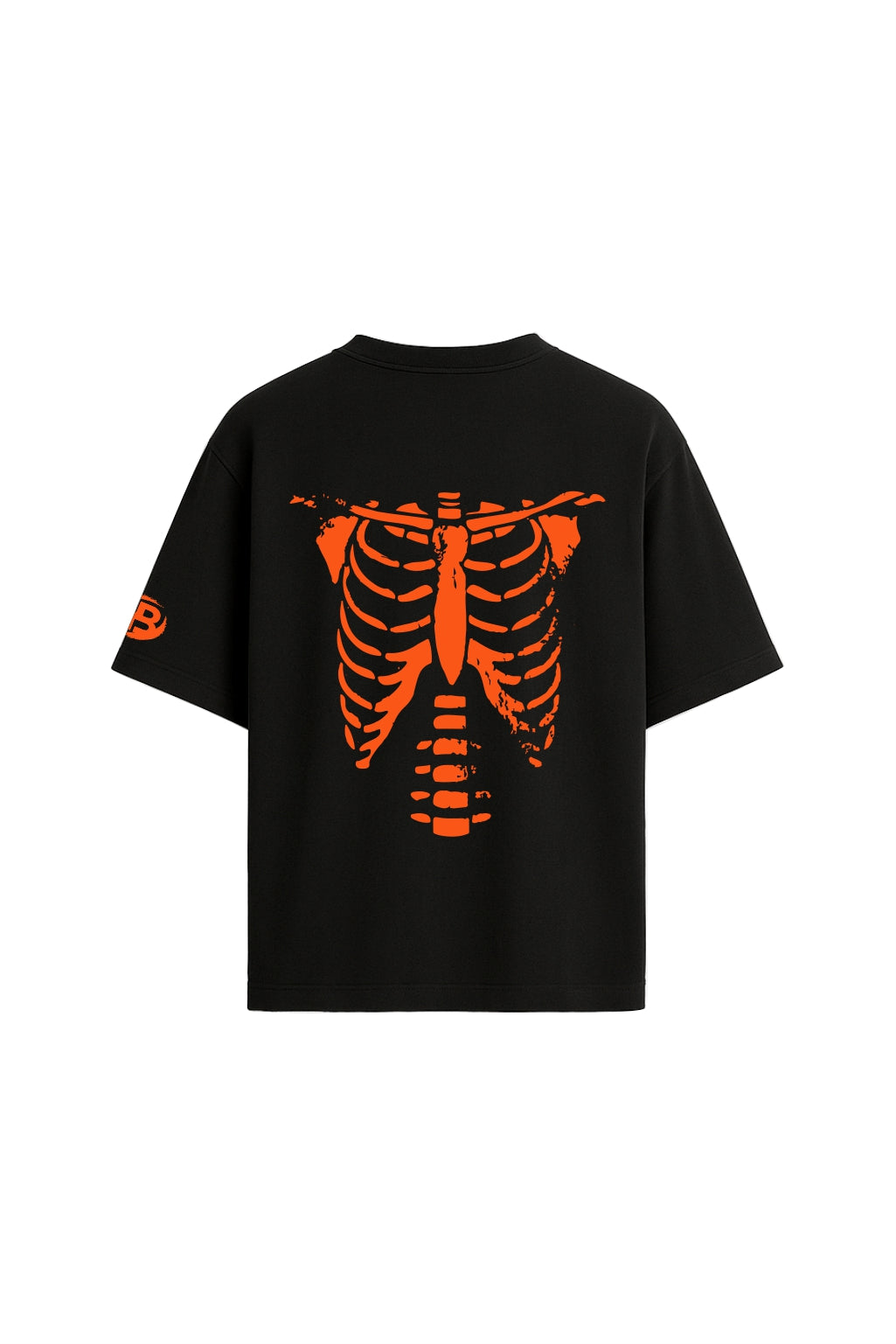 Bones Black Oversized T-shirt