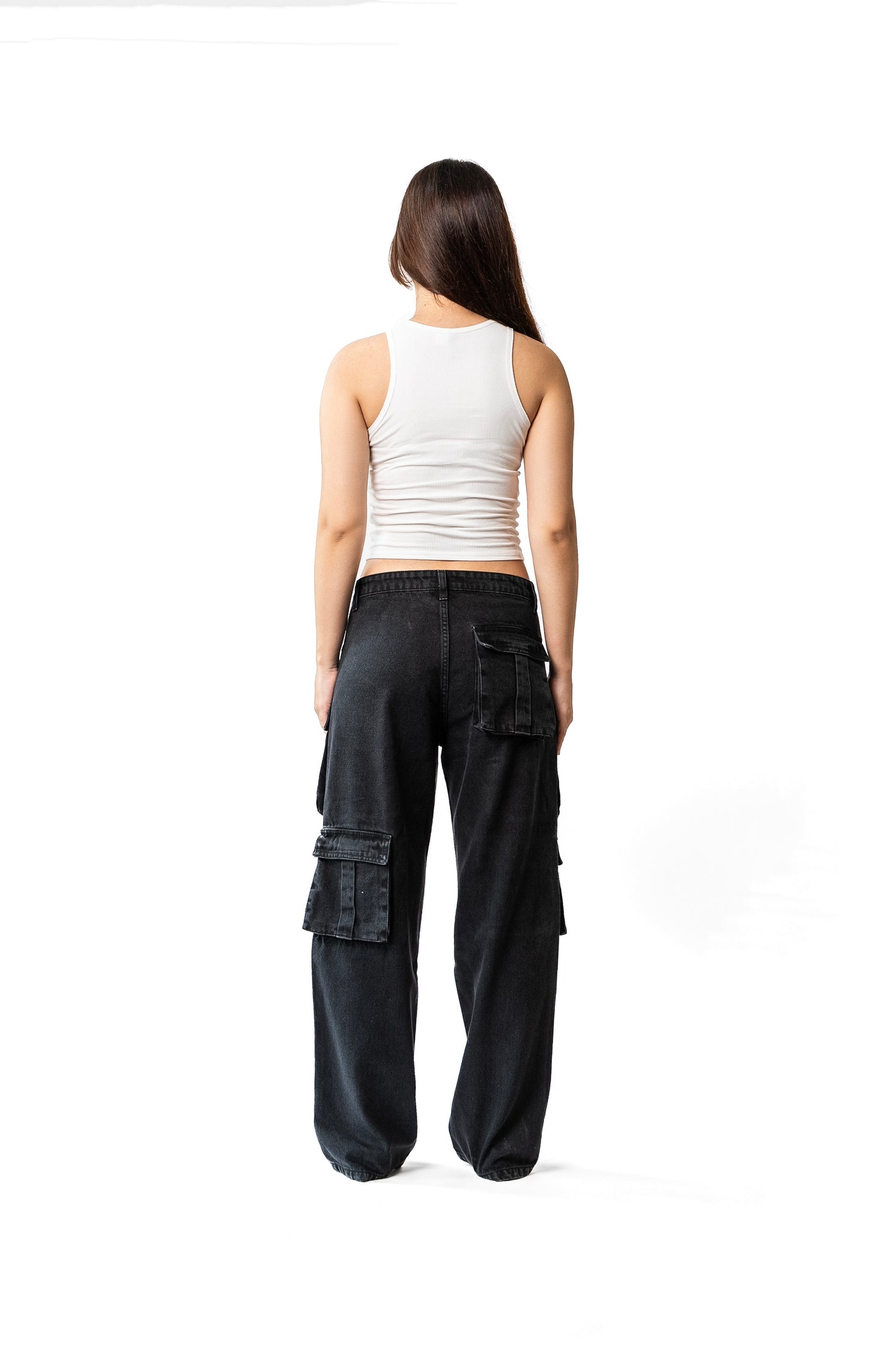 B&B Grit & Grind Charcoal Black Denim