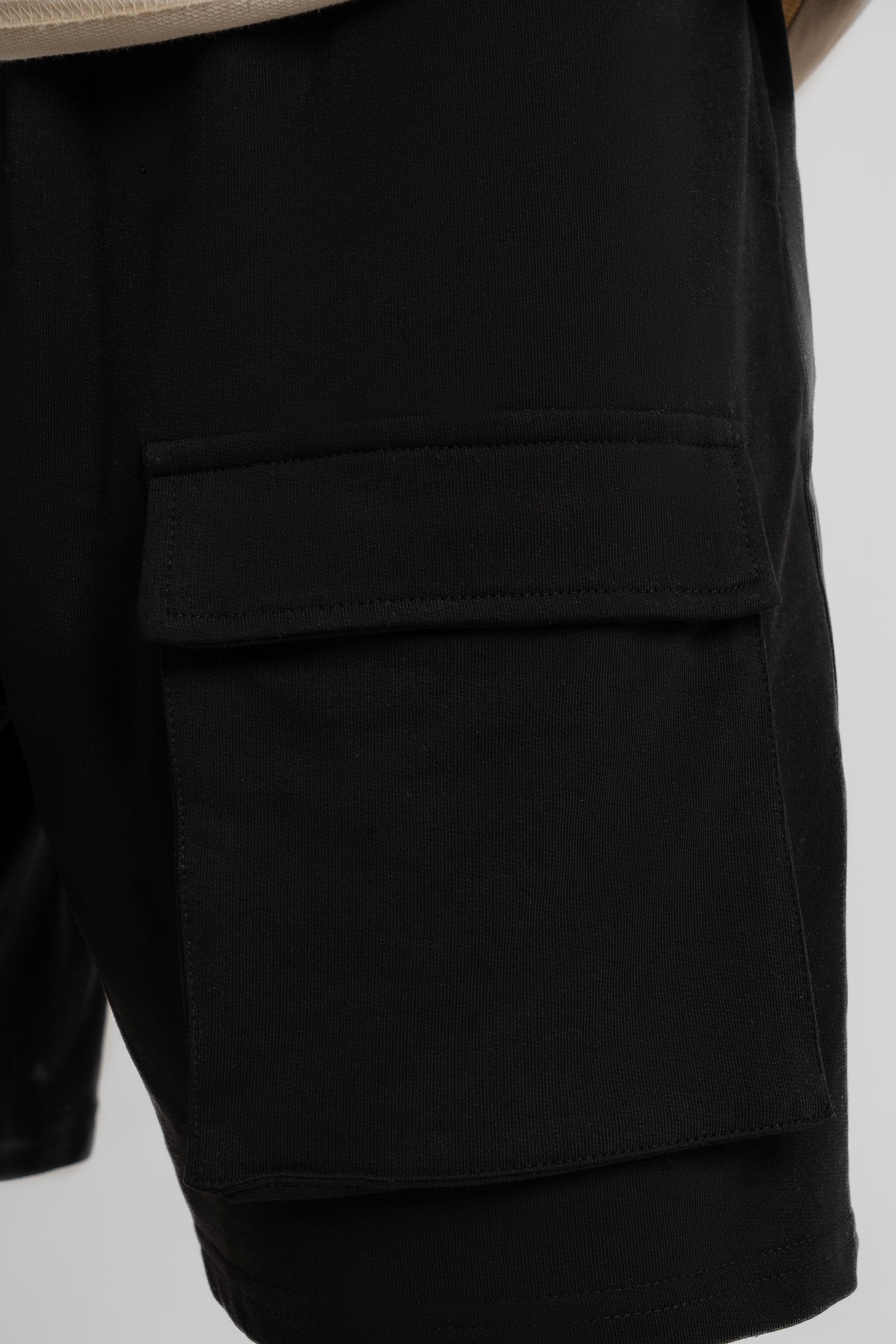 Unisex Lounge Black Shorts