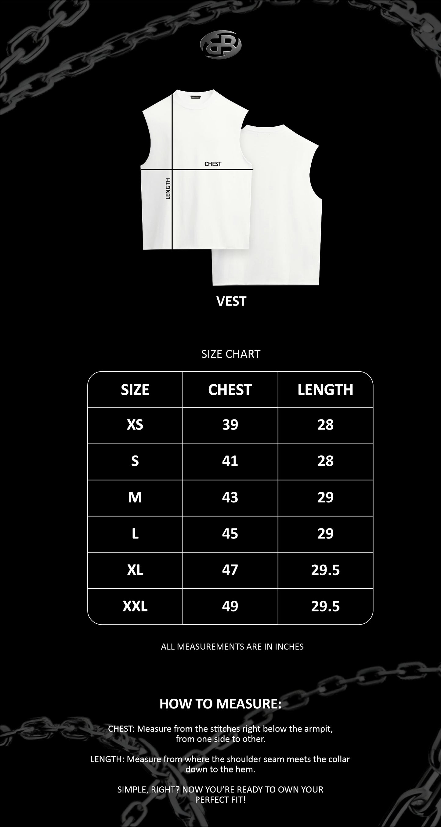 God's Plan- Off White Vest