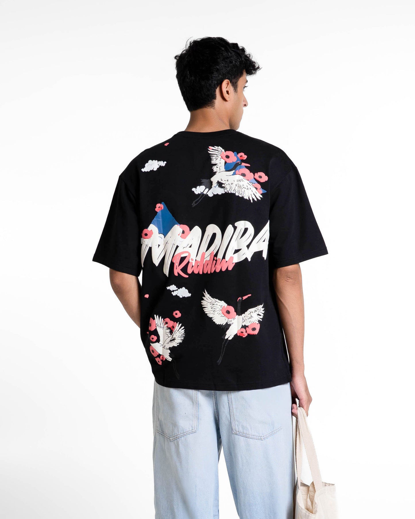 Madiba Black Oversized T-Shirts