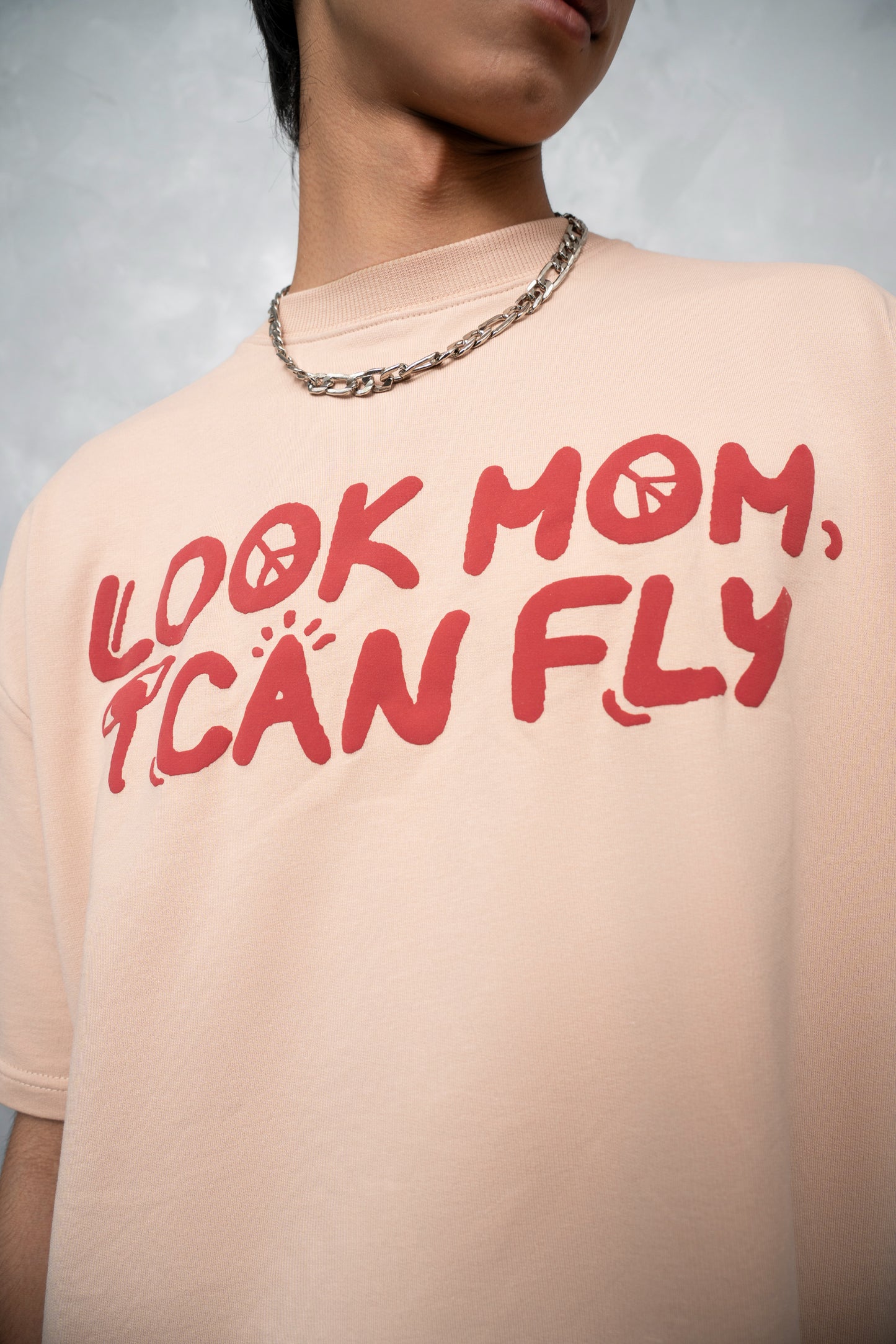Look Mom I Can Fly Oversized T-shirt