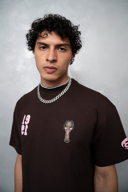 1991 Brown Oversized T-shirt
