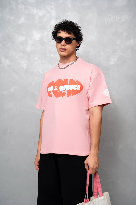 Fein Baby Pink Oversized T-shirt