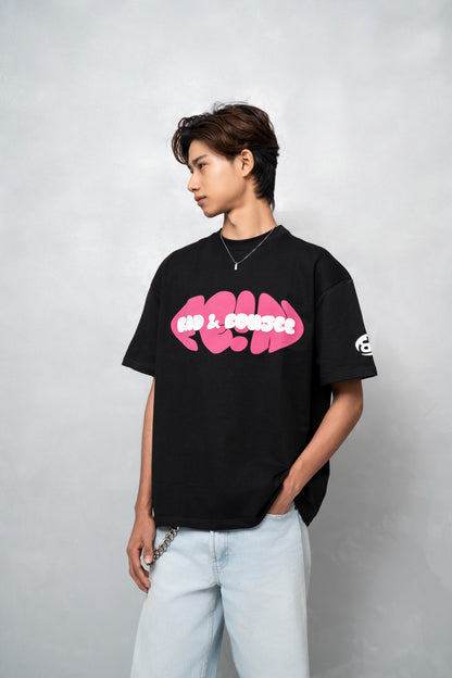 Fein Black Oversized T-shirt
