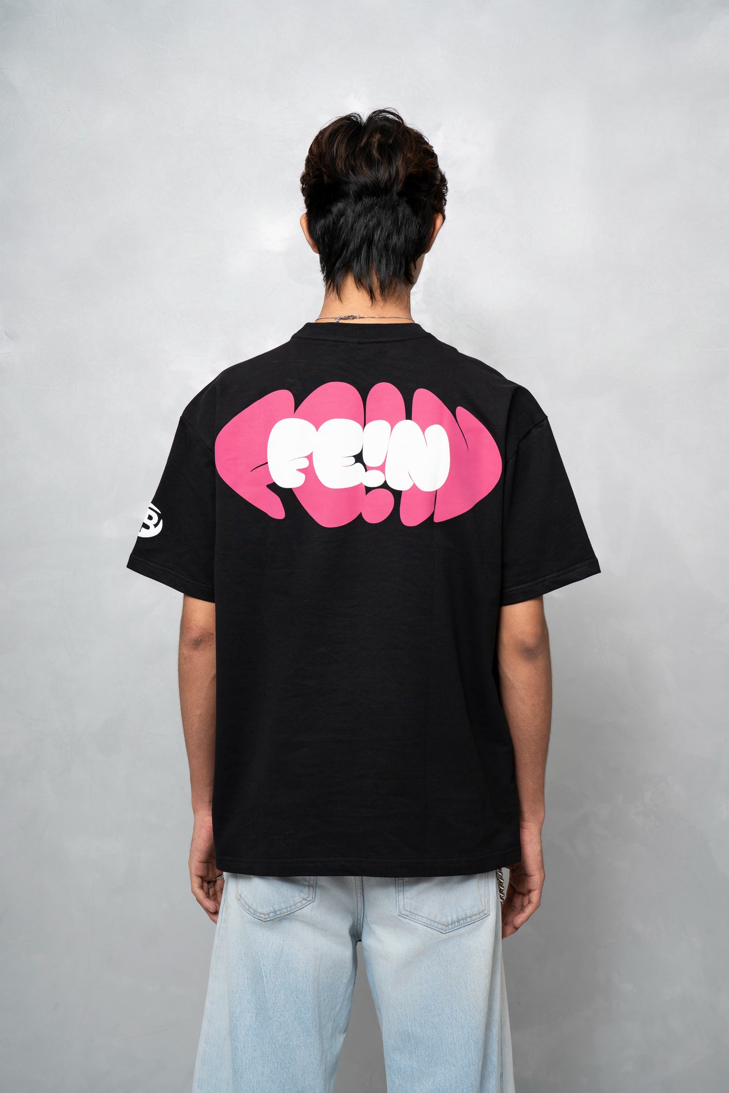 Fein Black Oversized T-shirt