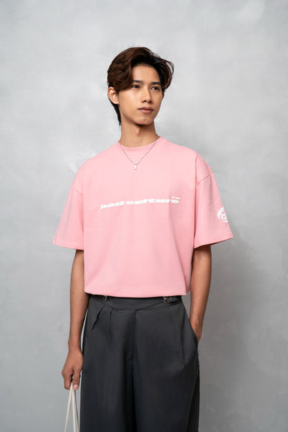 Bad Culture Pink Oversized T-shirt