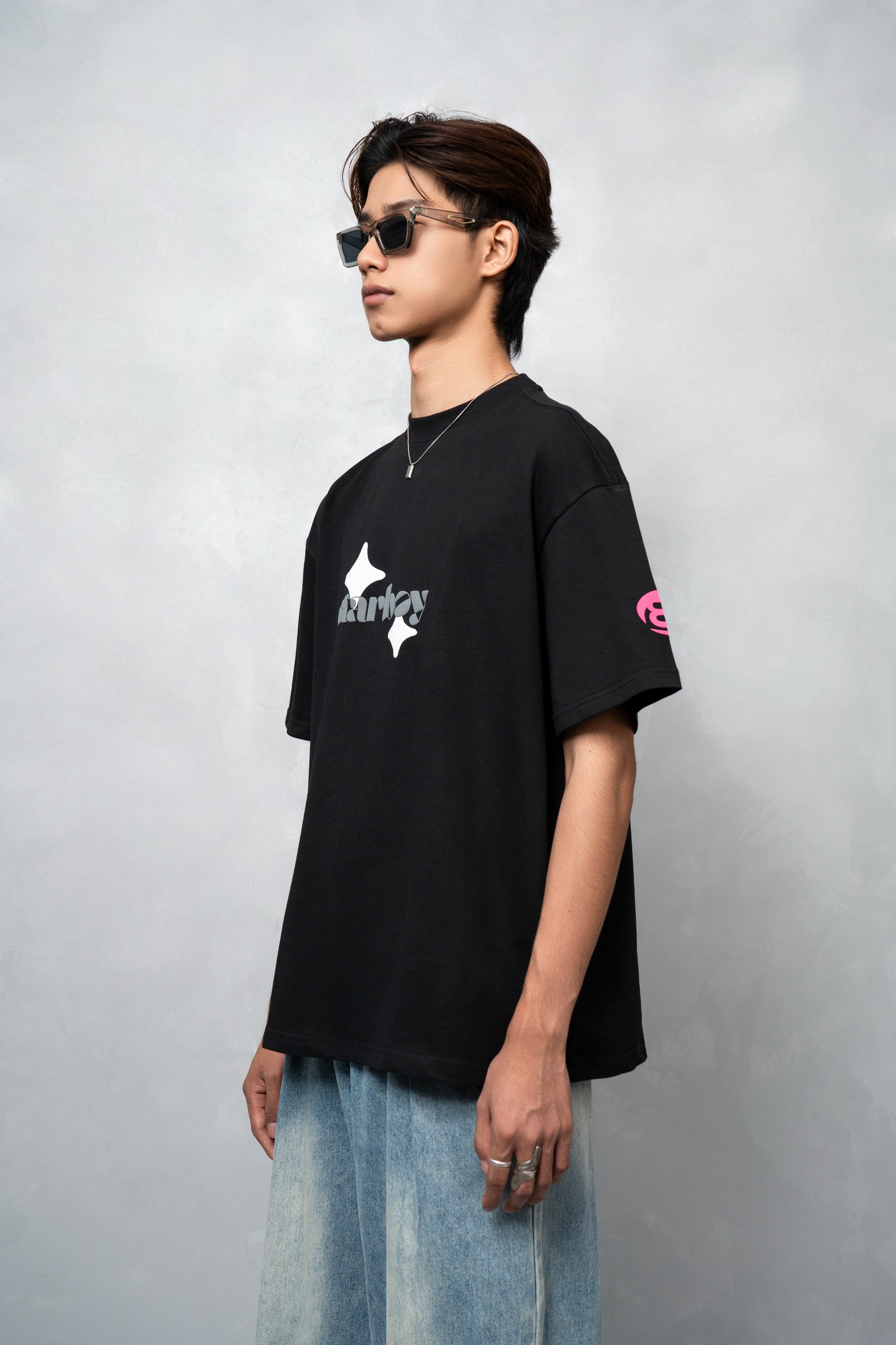 Starboy Black Oversized T-Shirt