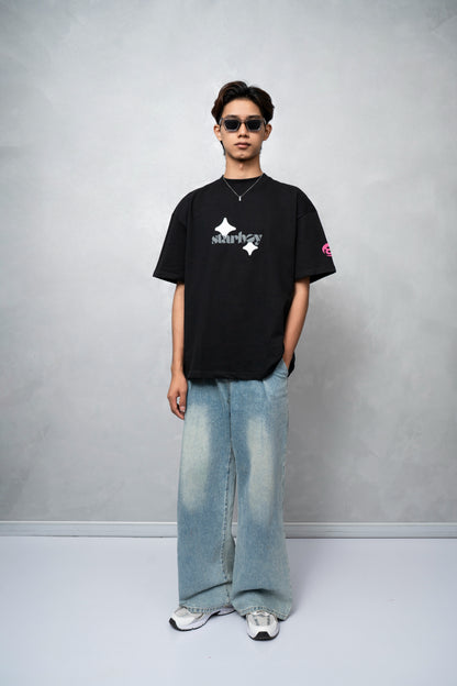 Starboy Black Oversized T-Shirt