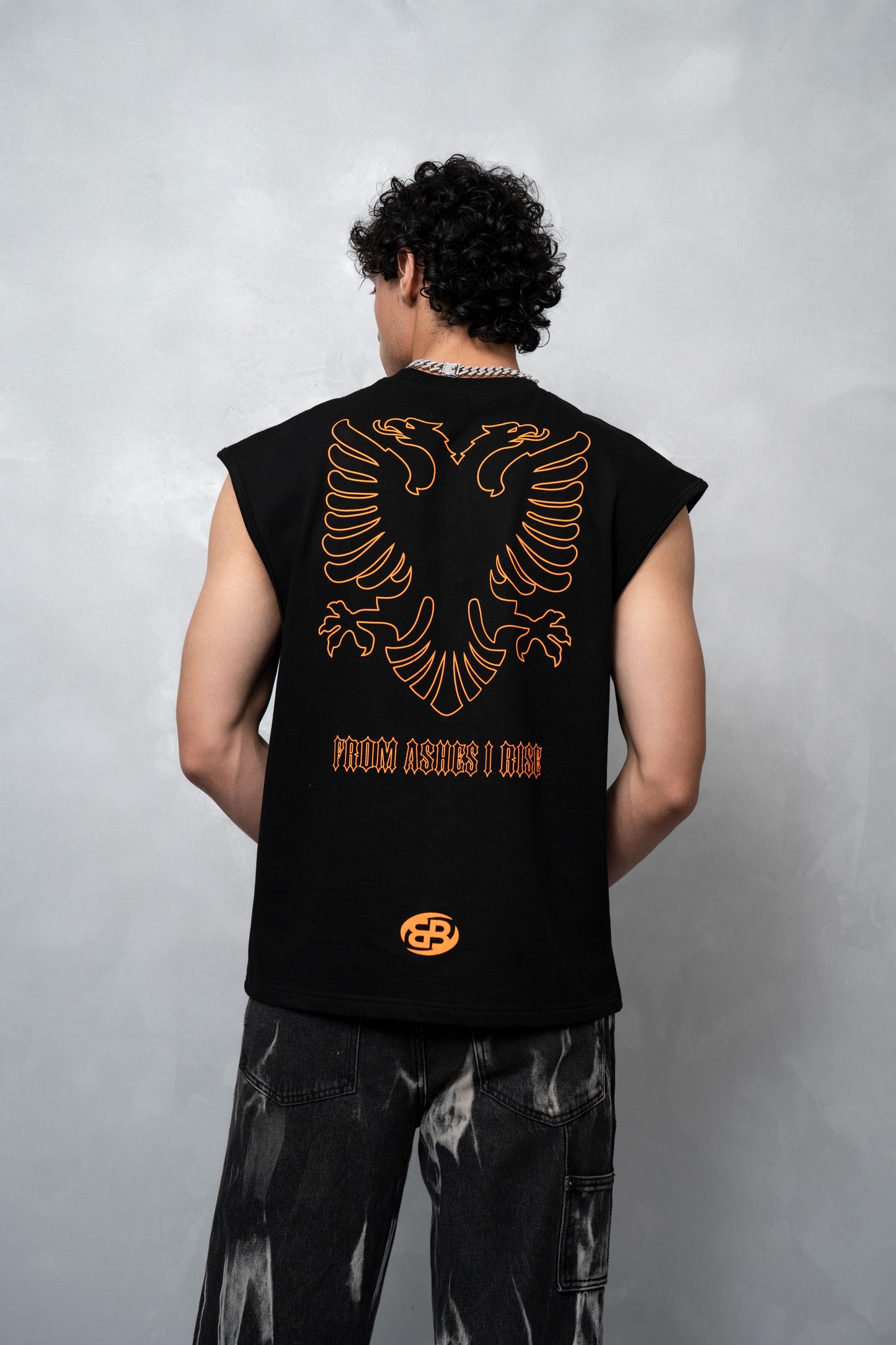 From Ashes I Rise Black Vest