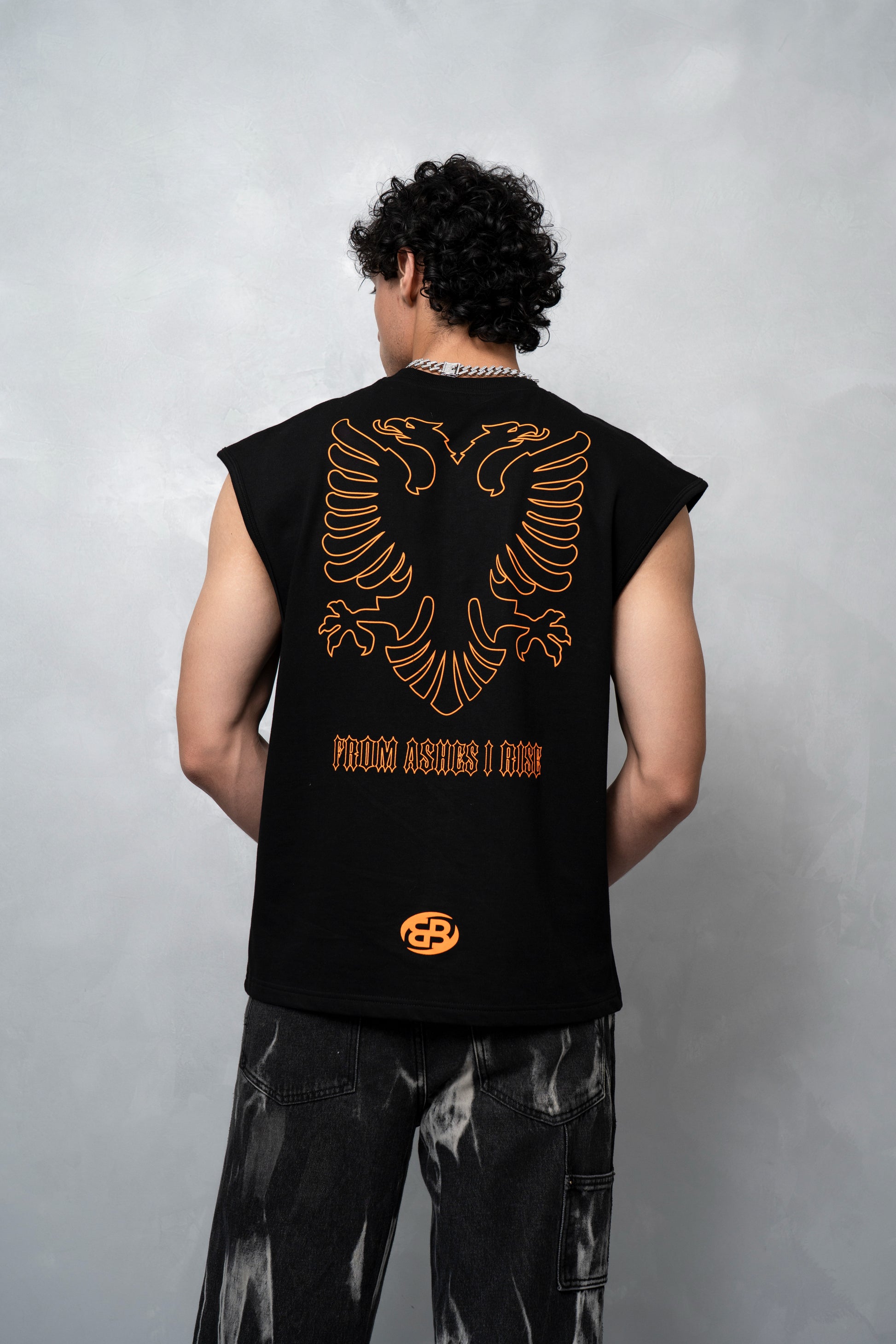 From Ashes I Rise Black Vest