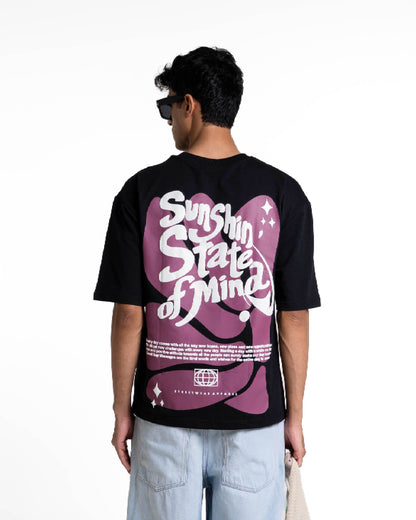 Hope Black Oversized T-shirt