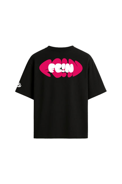 Fein Black Oversized T-shirt