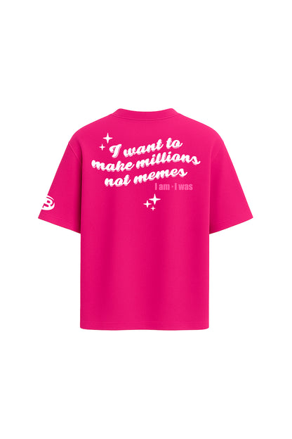 Millions Not Memes Oversized T-shirt