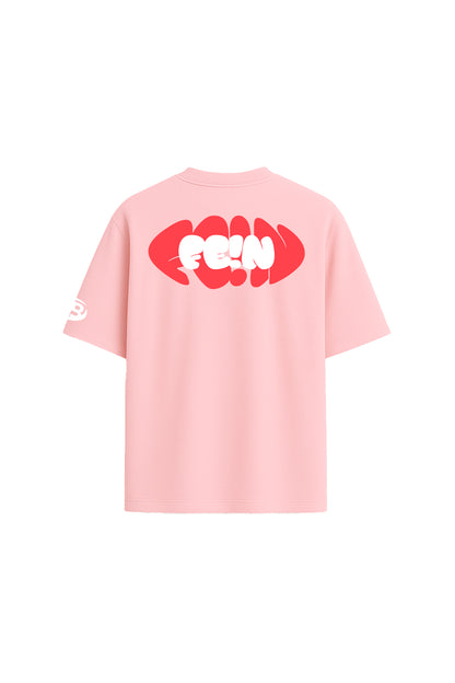 Fein Baby Pink Oversized T-shirt