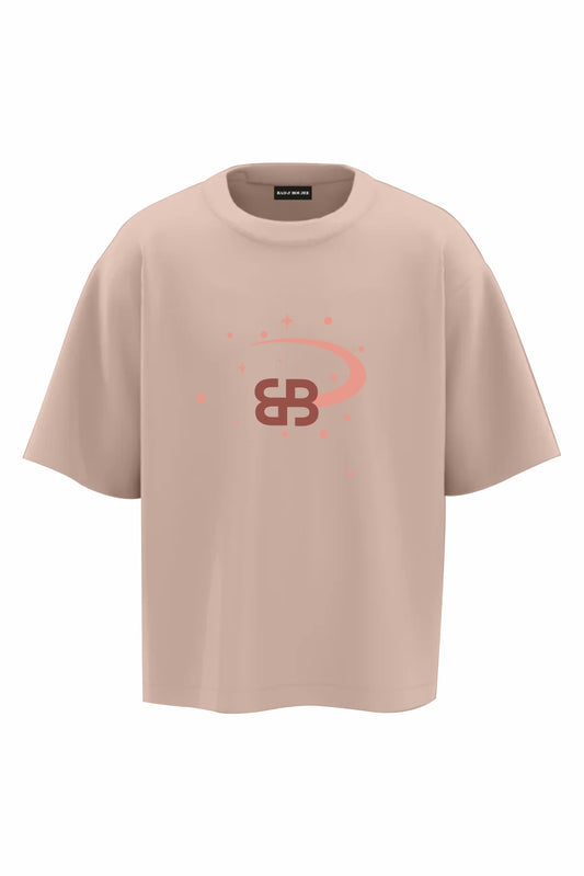 Bad & Boujee Hazelnut Oversized T-Shirts