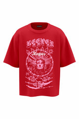 BB Keeper Red Oversized T-Shirts