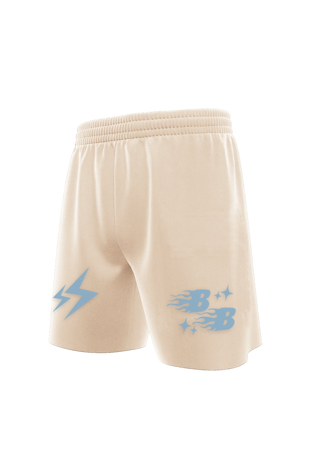 Beige Lounge Shorts