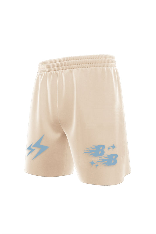 Beige Lounge Shorts