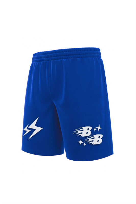 Boujee lounge shorts- Blue
