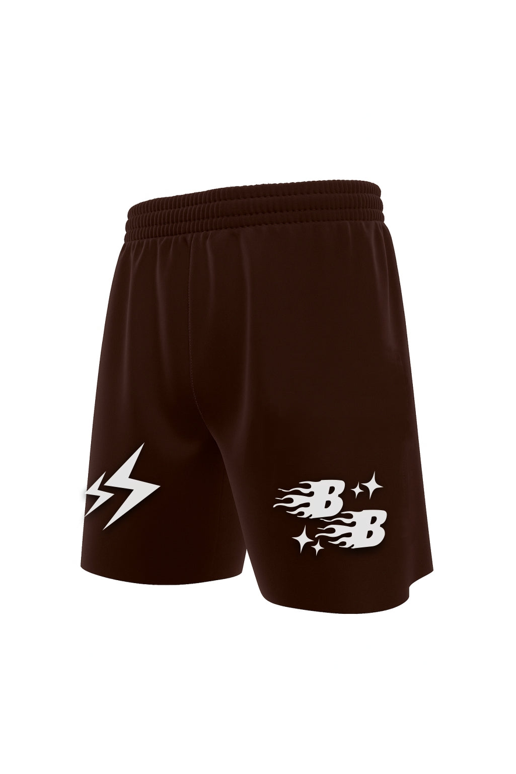 Boujee Lounge Brown Shorts 