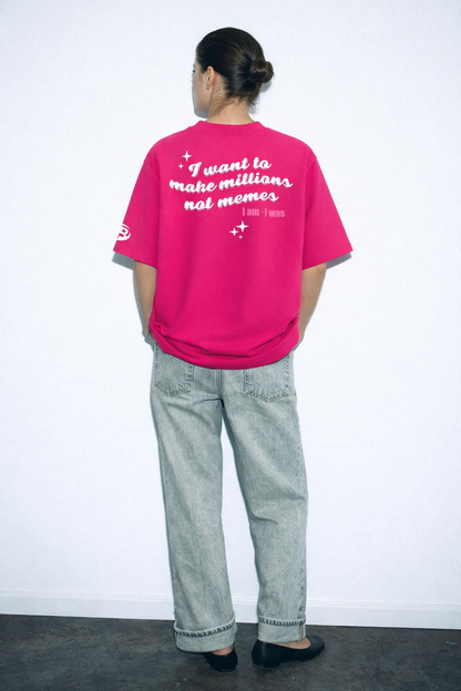 Millions Not Memes Oversized T-shirt