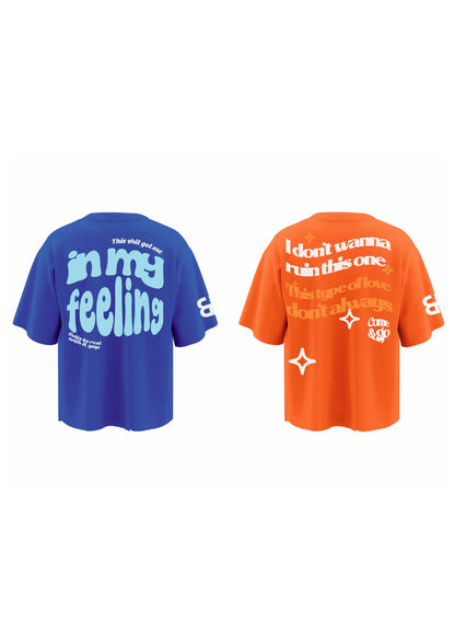 COME AND GO ( ORANGE ) + IN MY FEELING ( BLUE )