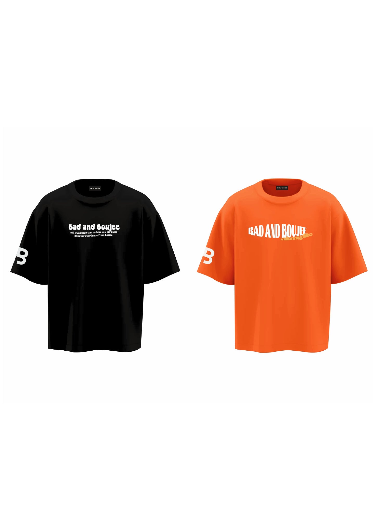 COMBO IN MY FEELING ( BLACK ) + ALL MY LIFE ( ORANGE )