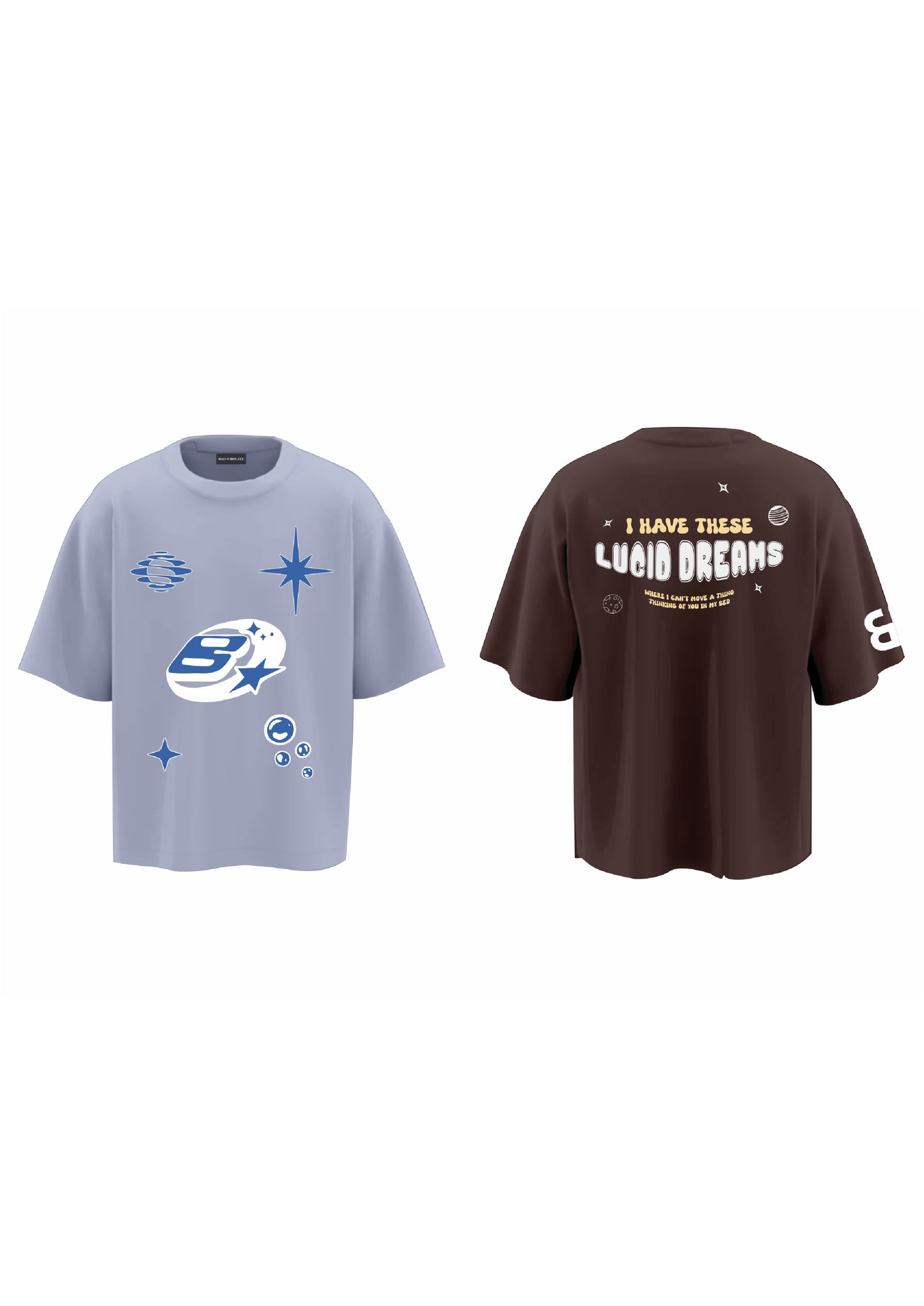 COMBO LUCID DREAMS ( BROWN ) + B STAR ( LILAC )