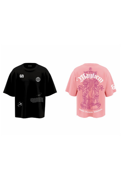 COMBO REBEL WITH A CAUSE + MAYHEM ( PINK )