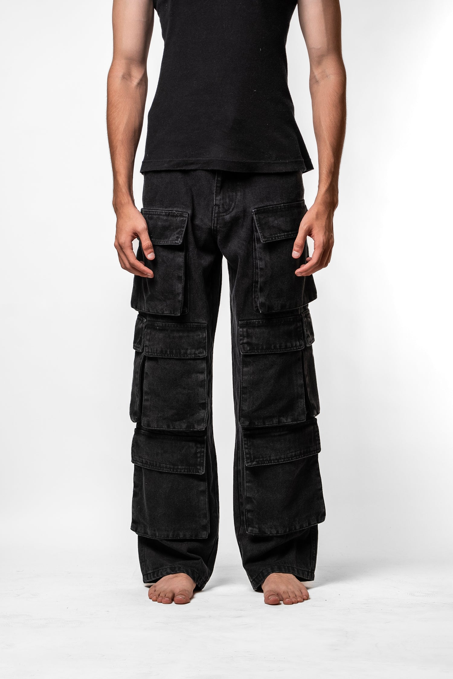 B&B District Drift Black Denim