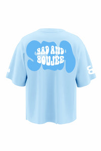 F2F Ice Blue Oversized T-shirt