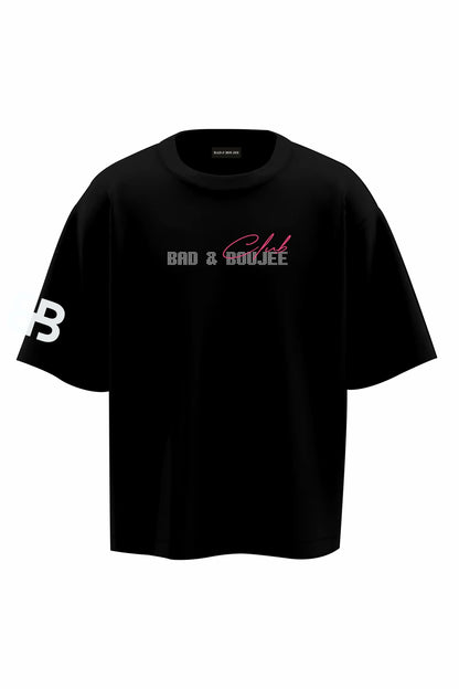 Faith Black Oversized T-shirt