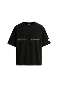B&B Essential Black Oversized T-shirt