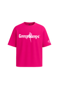 Goosebumps Pink Oversized T-Shirt