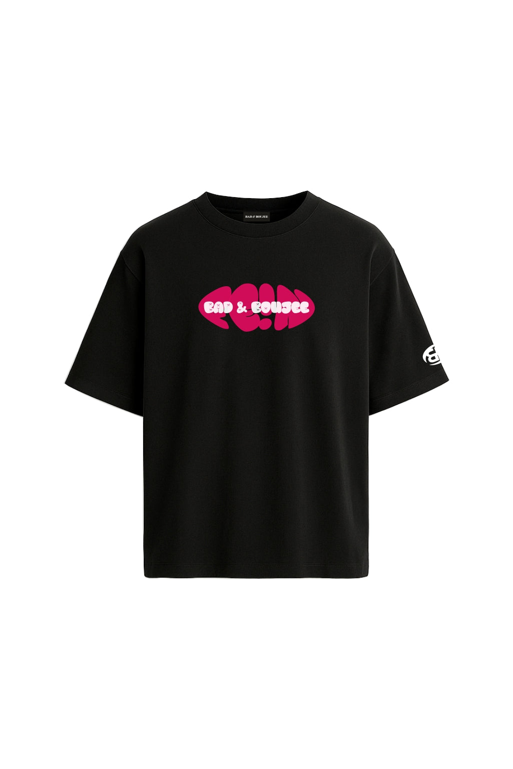 Fein Black Oversized T-shirt