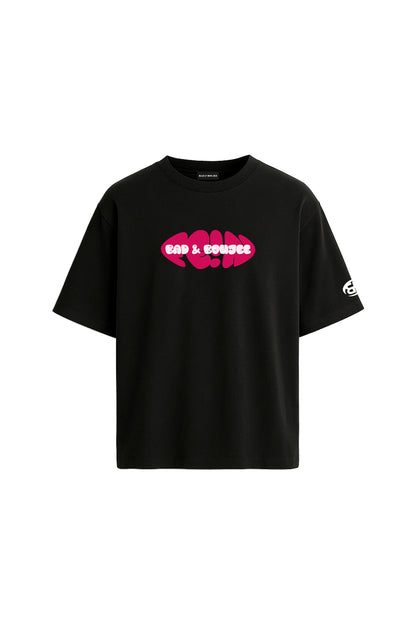 Fein Black Oversized T-shirt