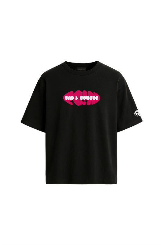 Fein Black Oversized T-shirt