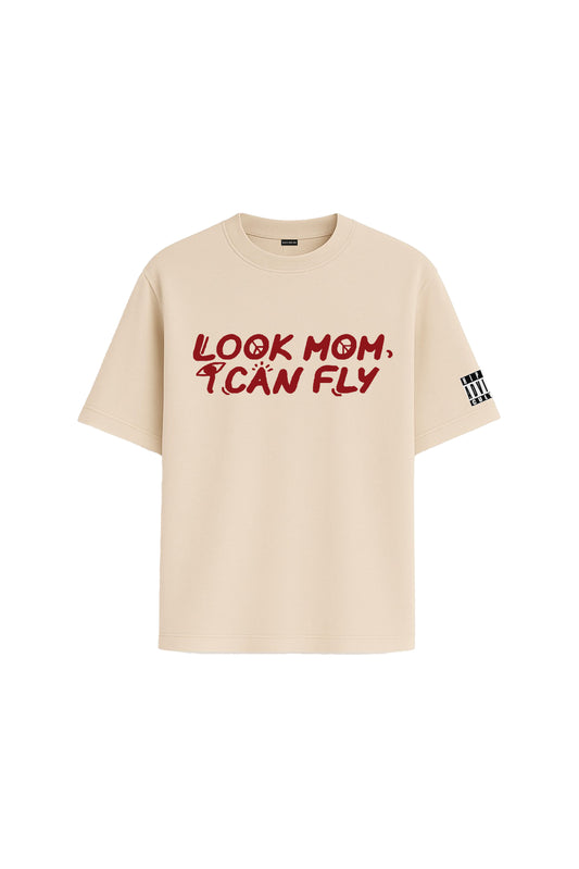 Look Mom I Can Fly Oversized T-shirt